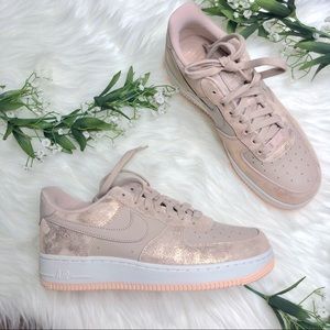 nike air force 1 low peach